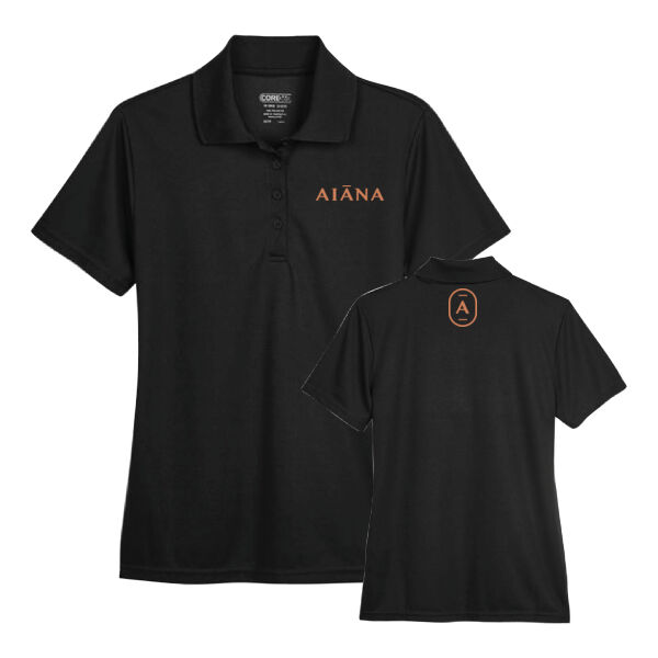 Women's Printed Performance Polo Thumbnail