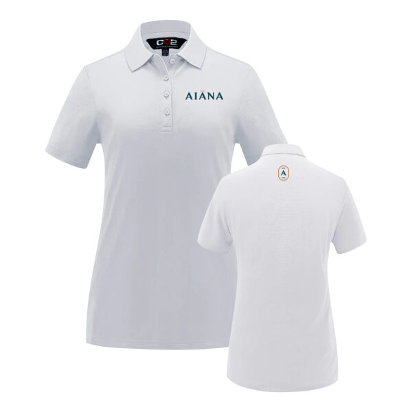 Women's Printed Polo Thumbnail