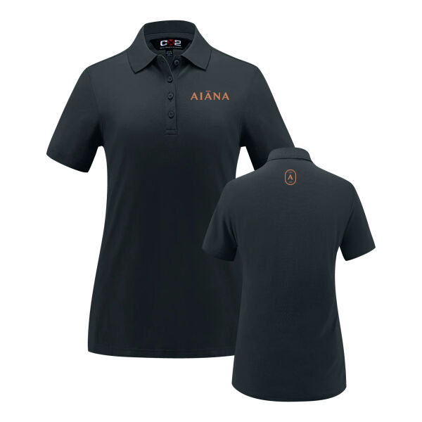 Women's Printed Polo Thumbnail