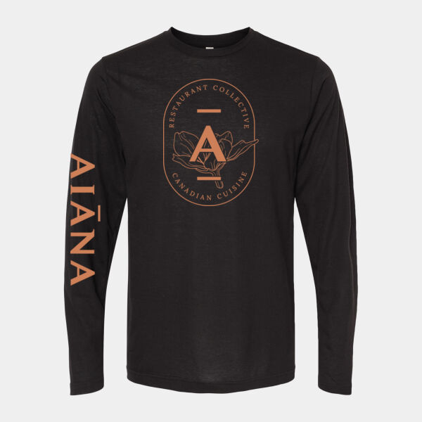 Unisex Printed Poly-Blend Long sleeve Thumbnail